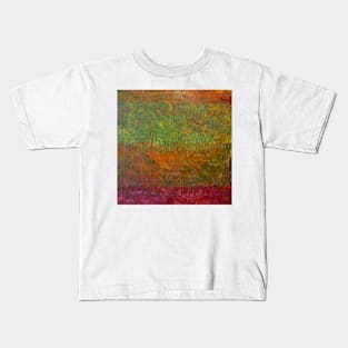 Abstract Landscape Series - Fallen Leaves Kids T-Shirt